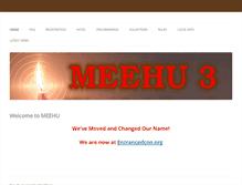 Tablet Screenshot of meehu.org